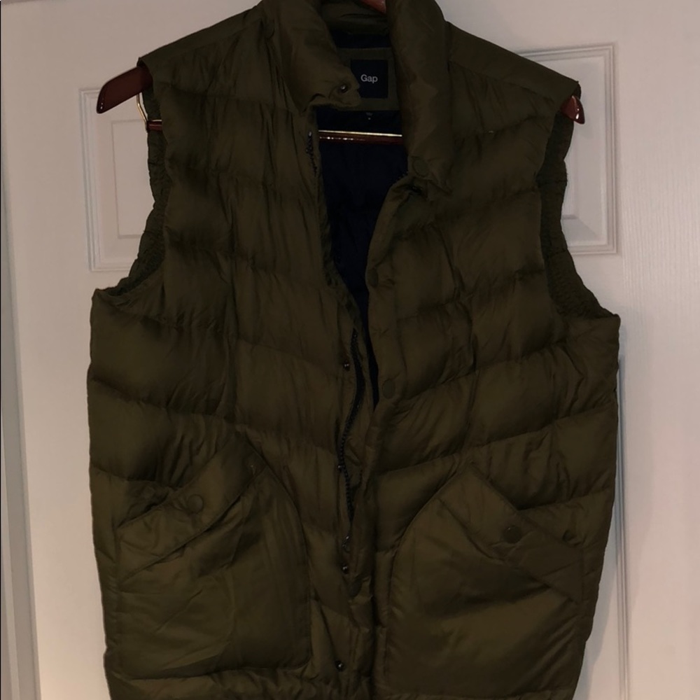 Green Puffer Vest